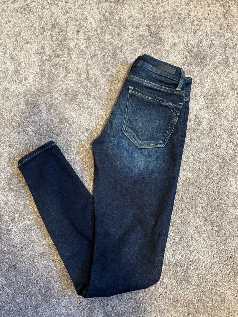 Buckle Black Dark Blue Women's Skinny Jeans 25x30